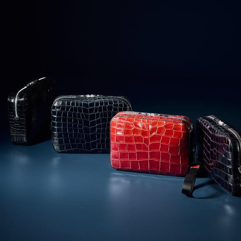 クロコダイル セカンドバッグ