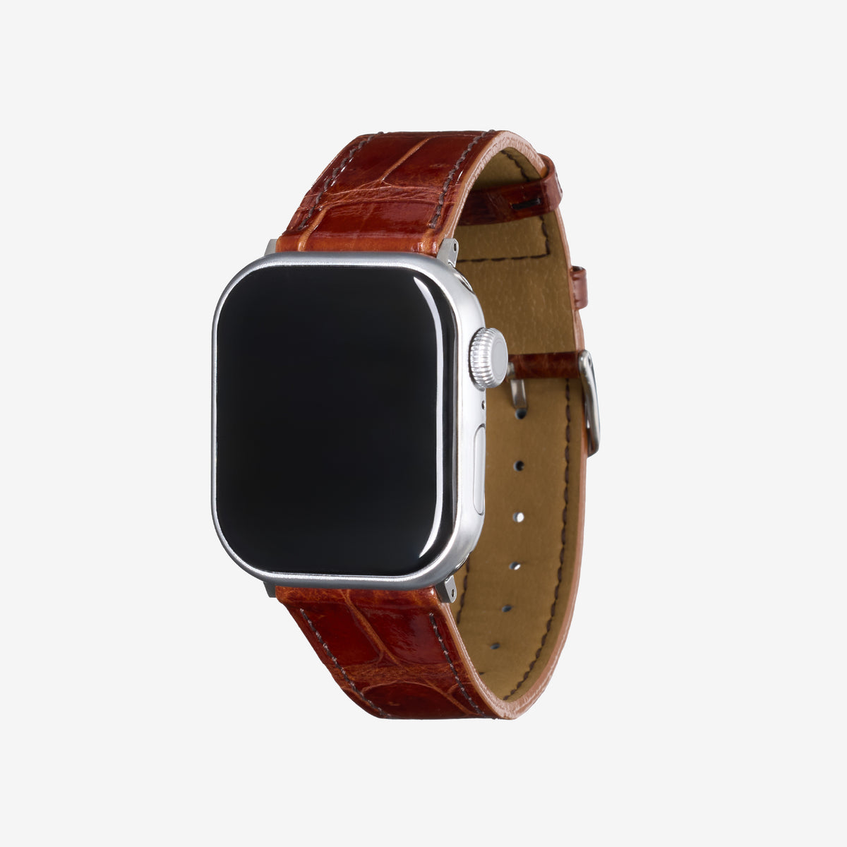 クロコダイル AppleWatch用レザーバンド