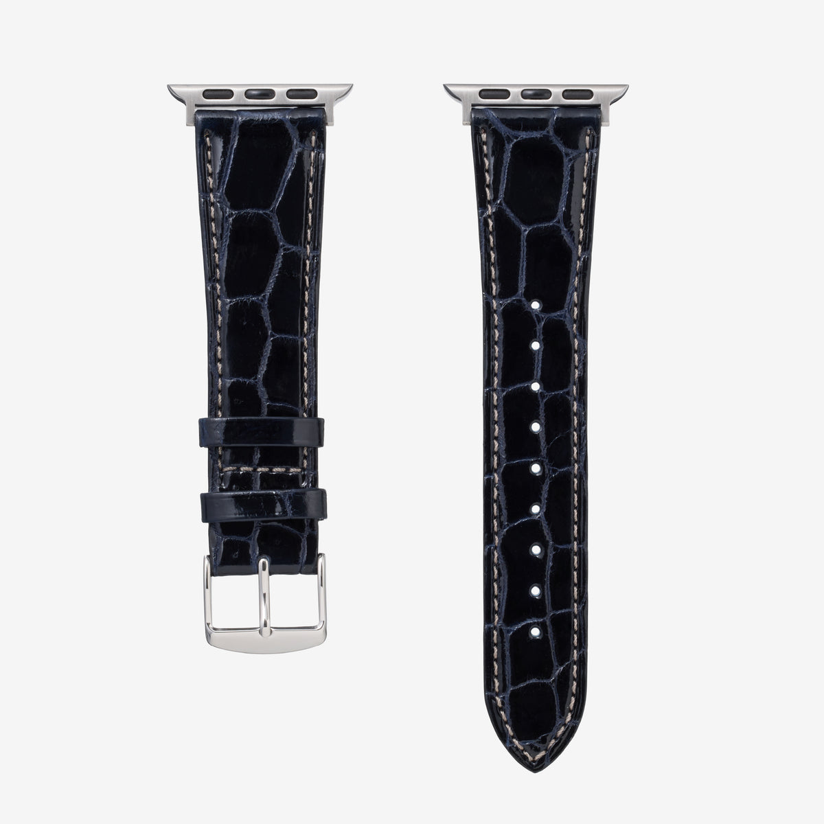 クロコダイル AppleWatch用レザーバンド