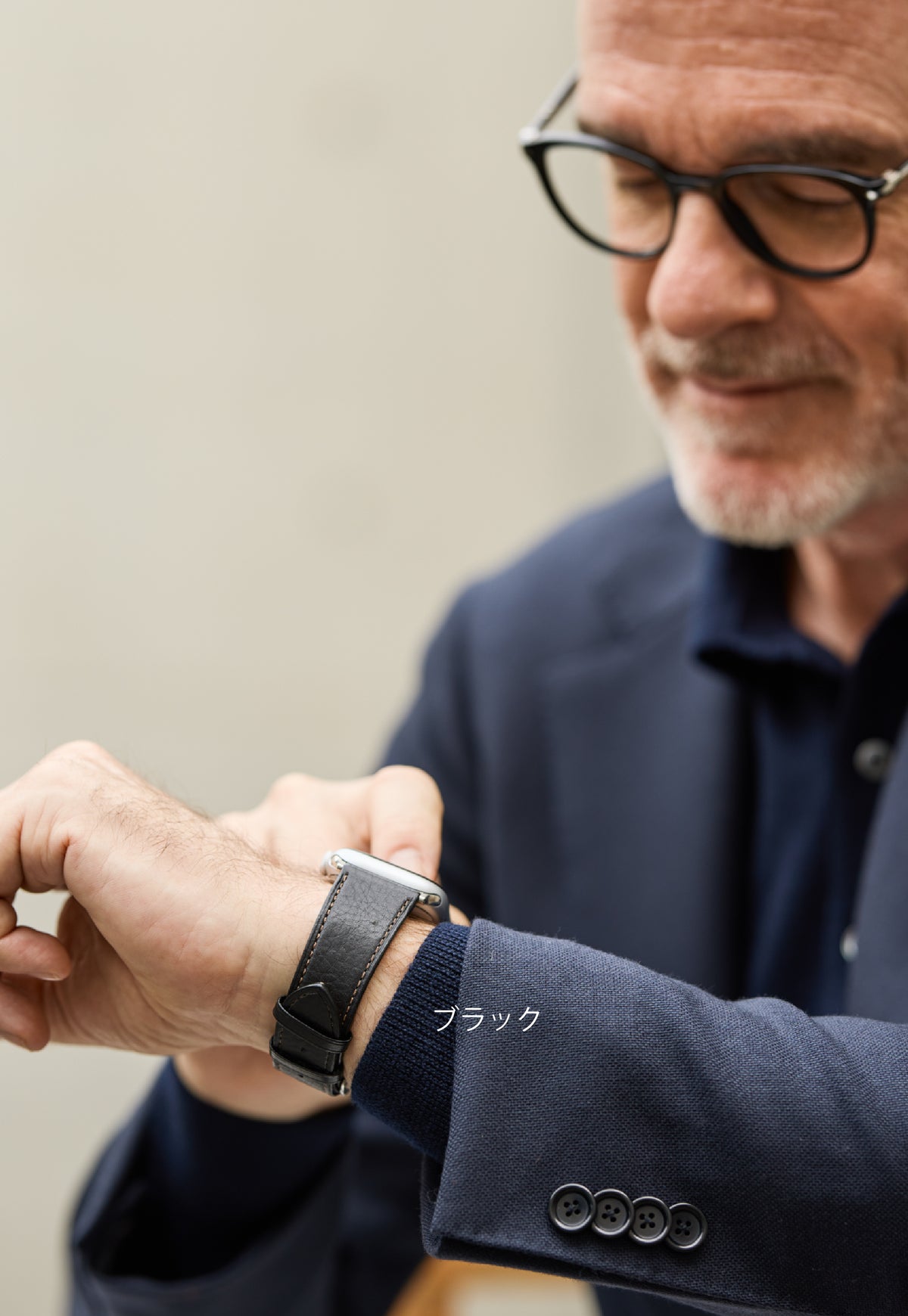 ダーリントン AppleWatch用レザーバンド aging image 1