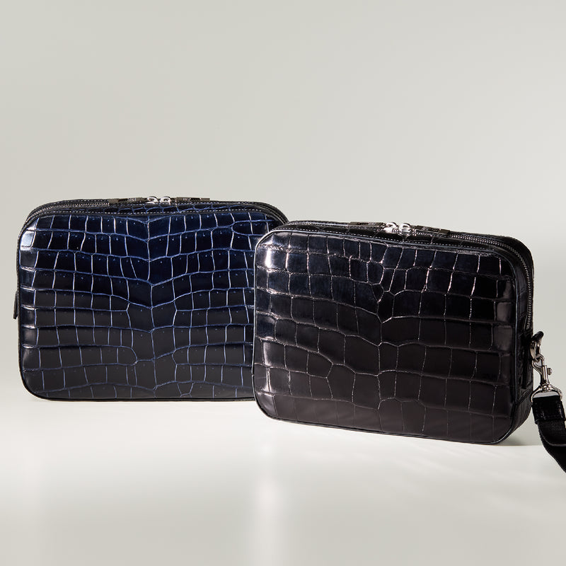 クロコダイル セカンドバッグ