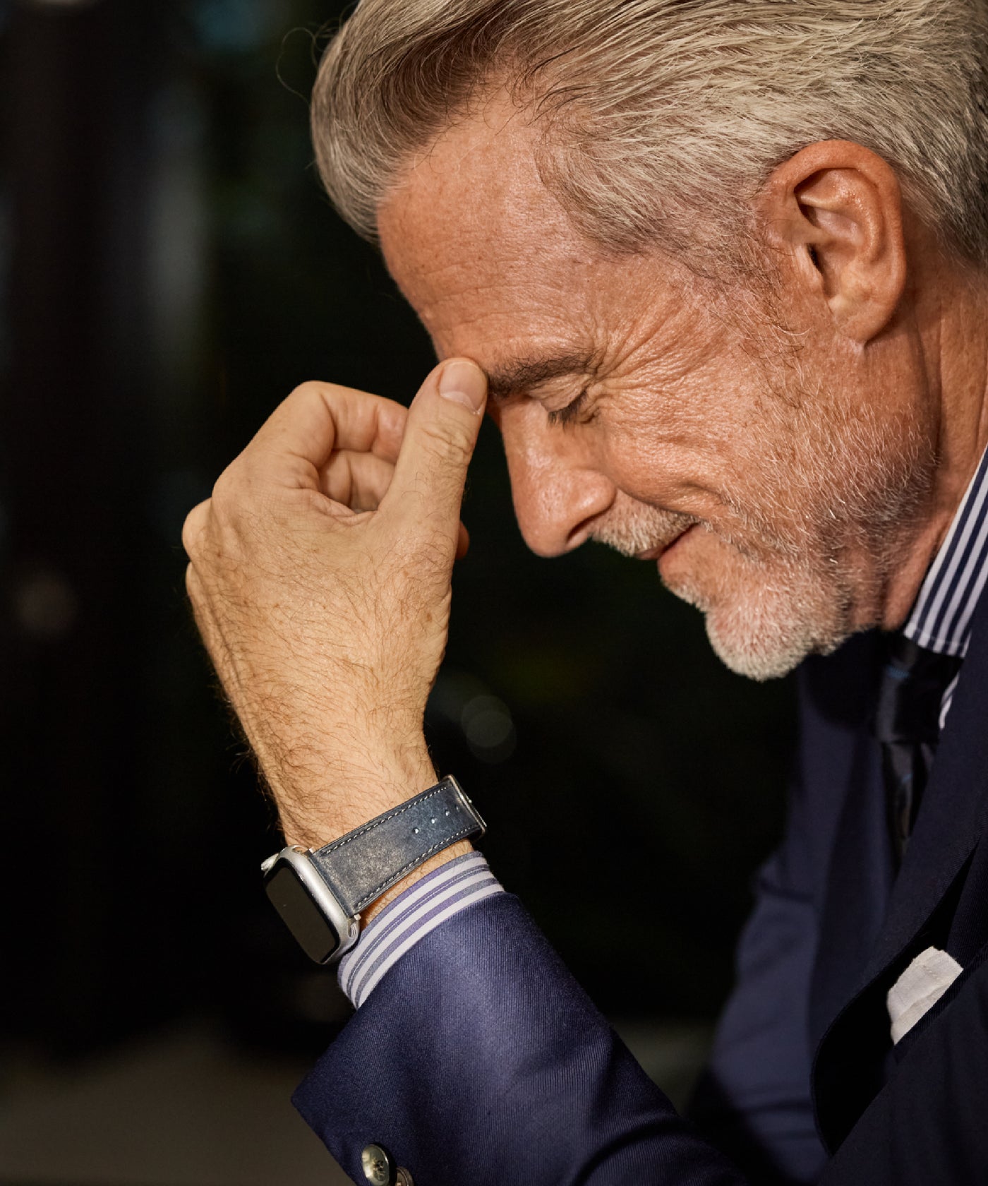 ゴールドマイニング AppleWatch用レザーバンド styling image 2