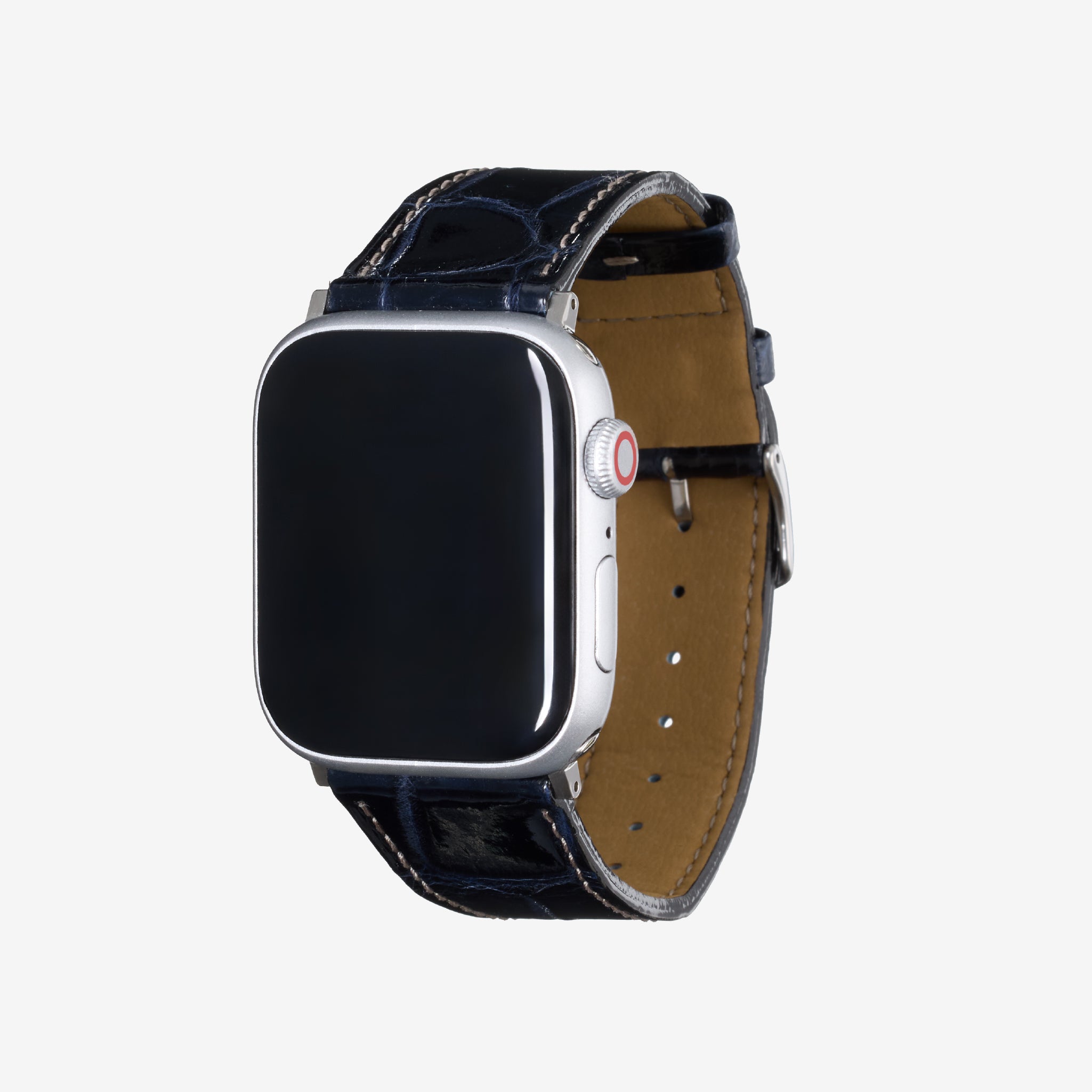 クロコダイル AppleWatch用レザーバンド クロコダイル AppleWatch用レザーバンド