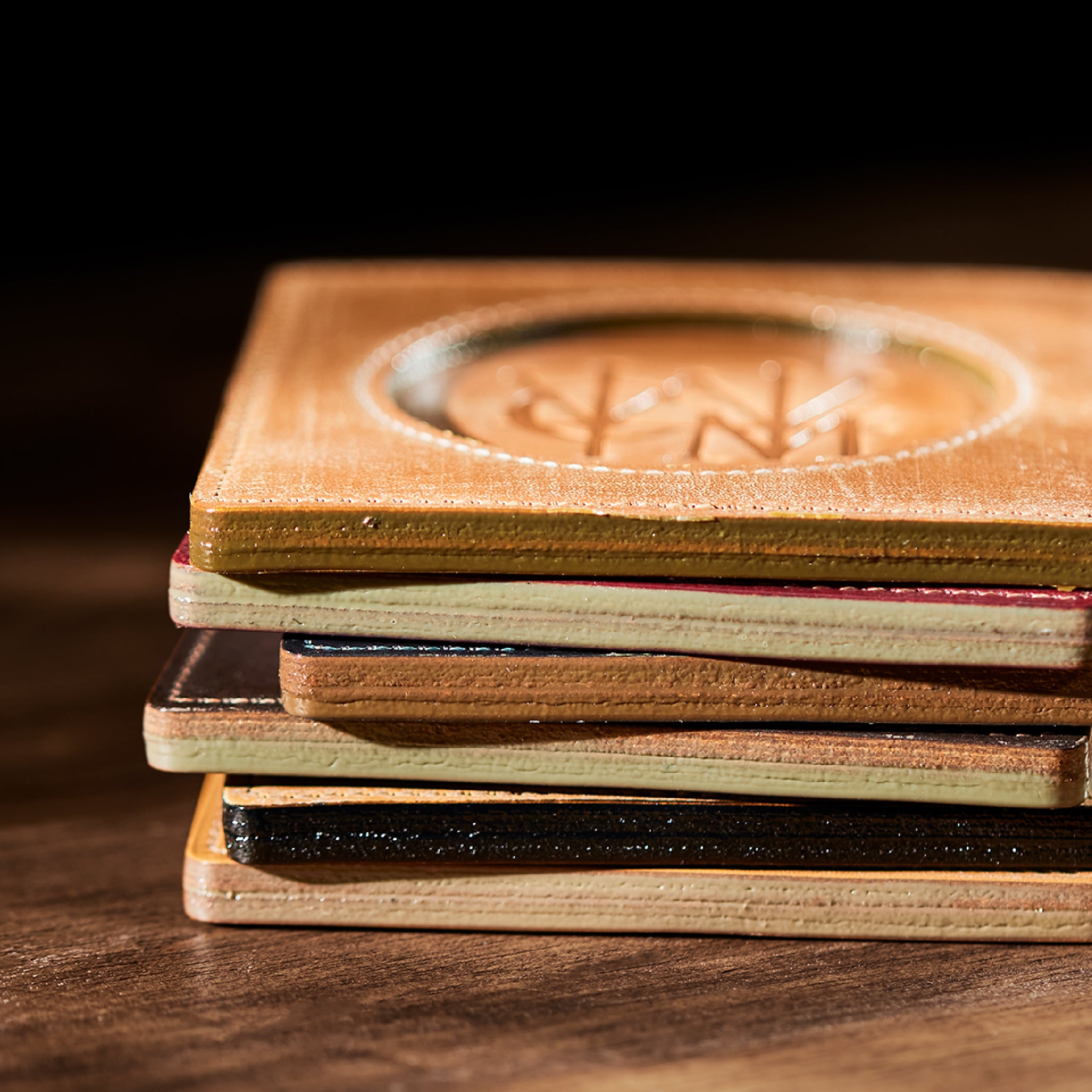 オークバーク FINESTRAコースター