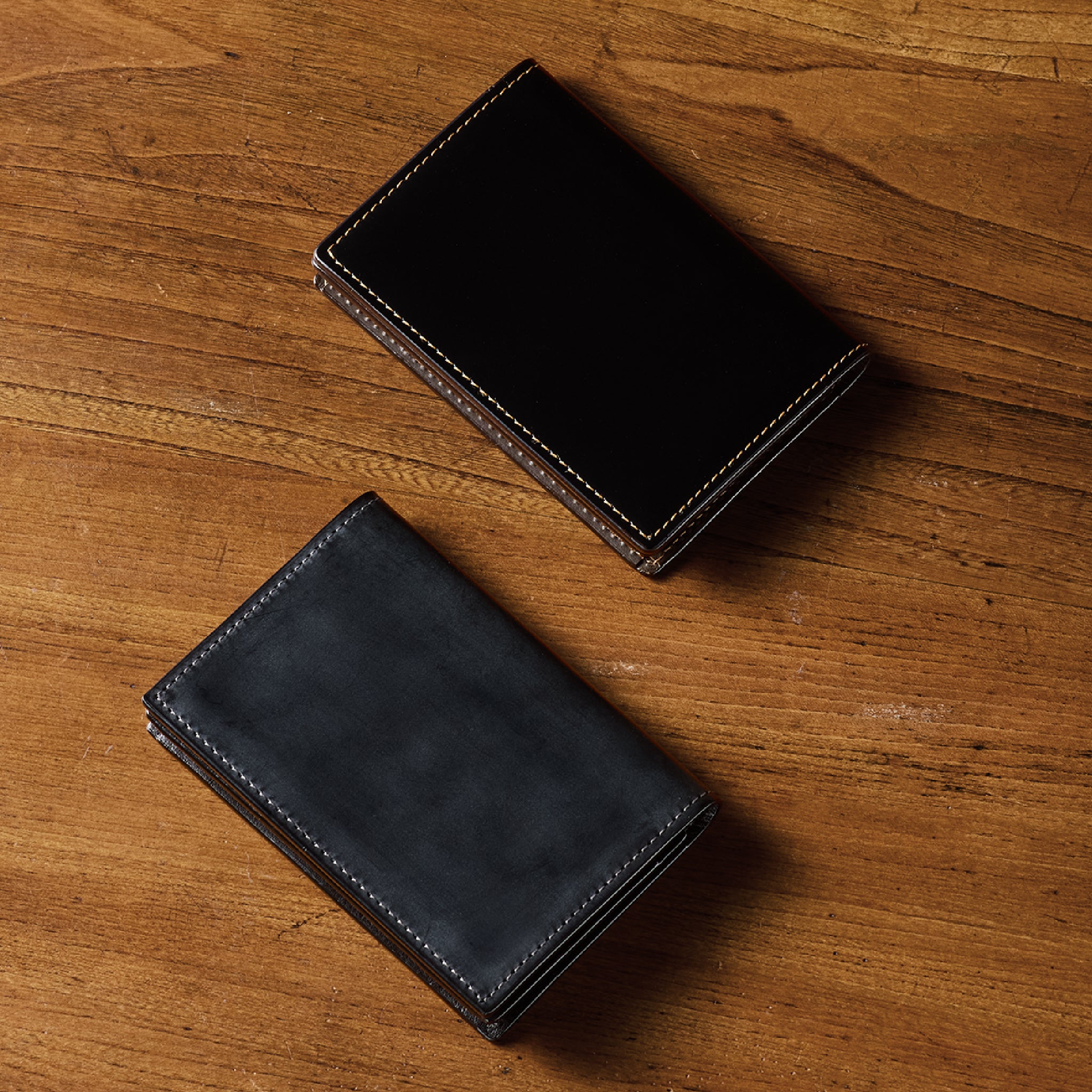 COCOMEISTER コードバン 名刺入れ ネイビー コードバンクラシック コマンド