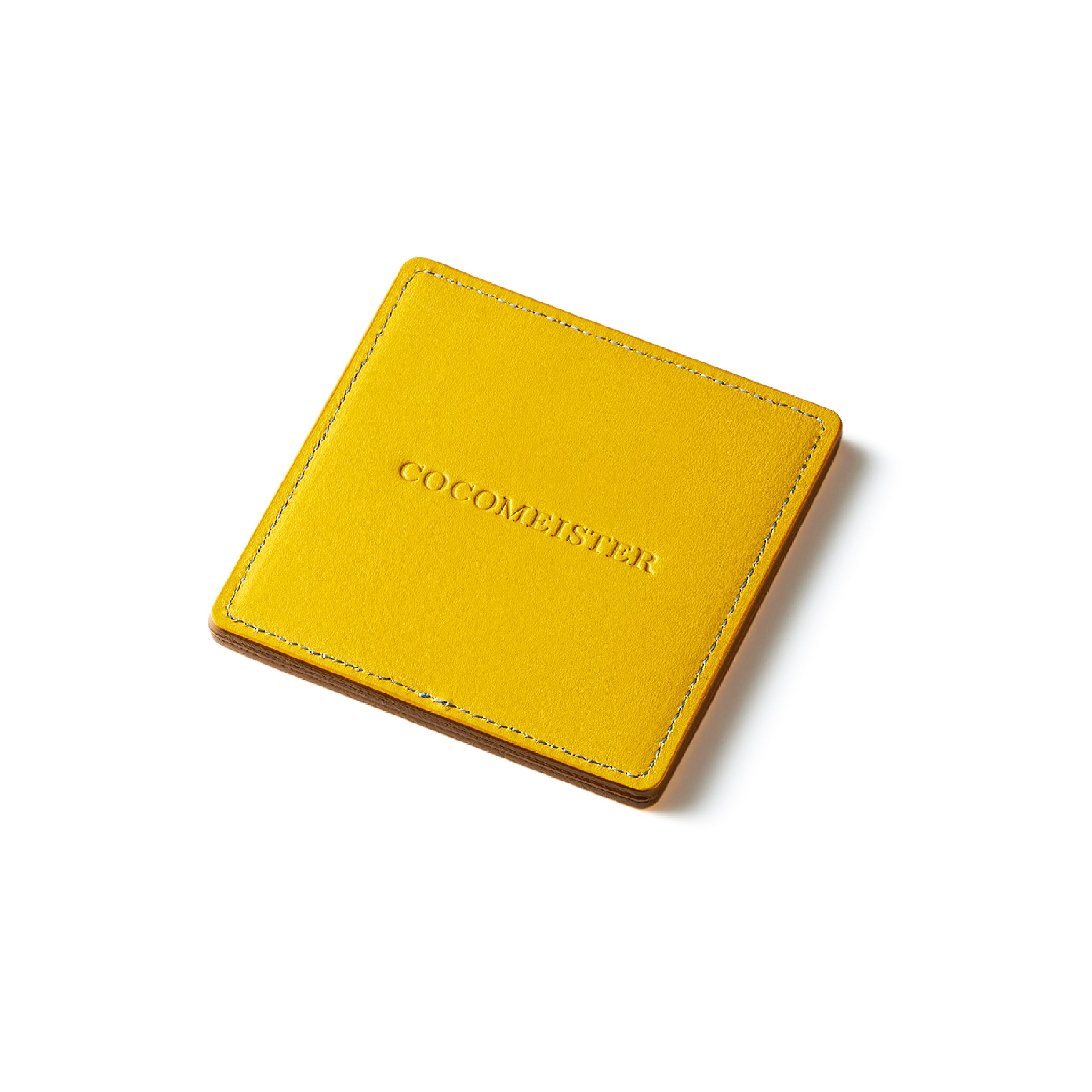 COCOMEISTER 三つ折り財布 イエロー レーシングカラーズ FINESTRAコースター