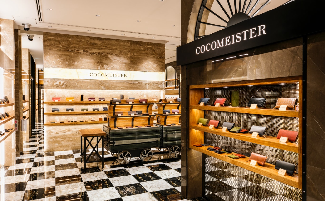 COCOMEISTER 銀座本店 ｜【ココマイスター公式サイト】
